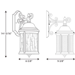 Progress Lighting - P5649-20 - Two Light Wall Lantern - Ashmore - Antique Bronze