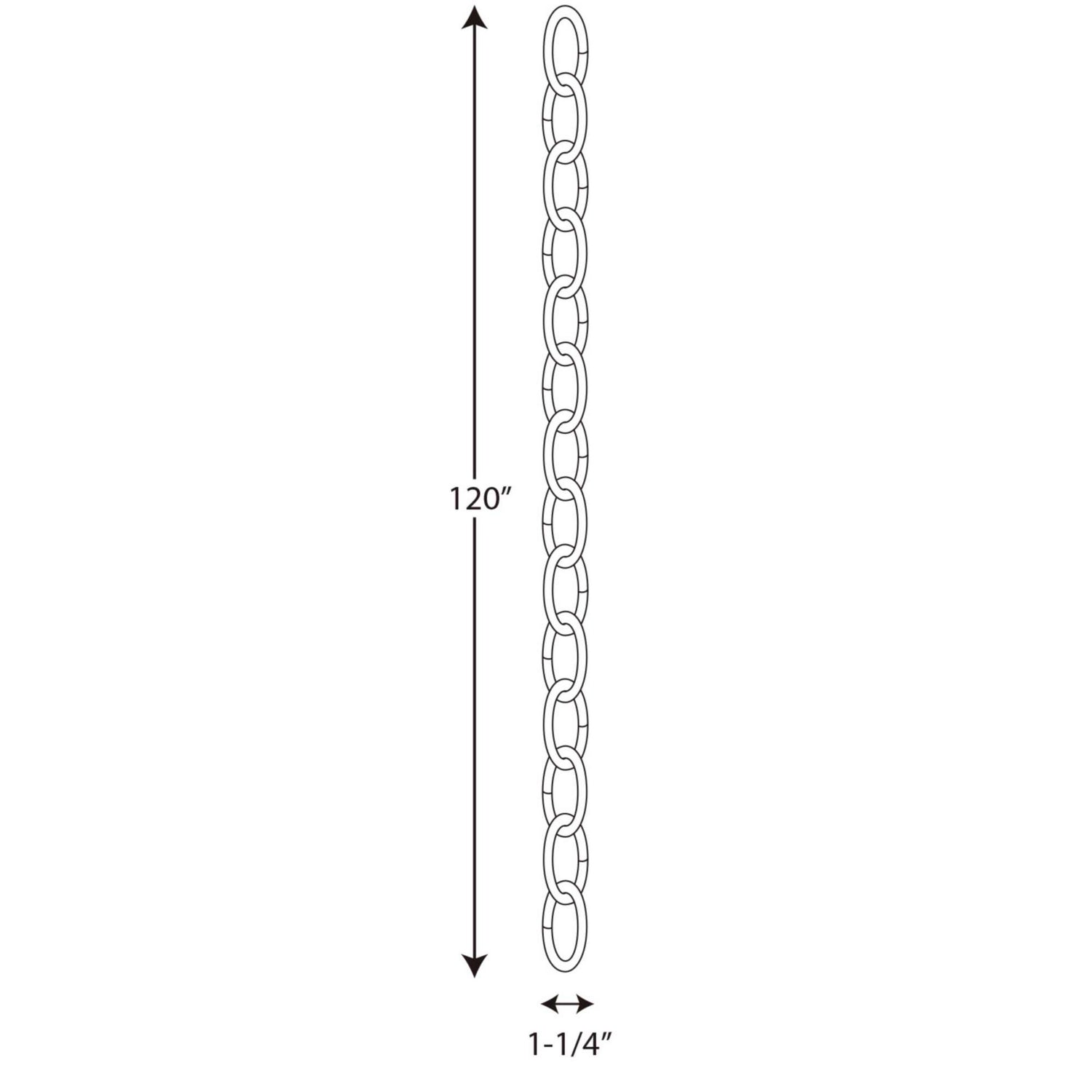 Progress Lighting - P8759-77 - Chain - Accessory Chain - Forged Bronze