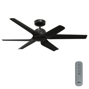 Hunter - 50430 - 52" Ceiling Fan - AirStack - Flat Matte Black