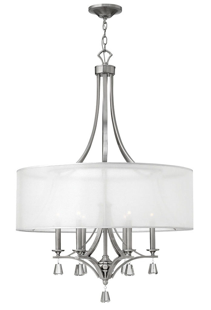 Fredrick Ramond - FR45608BNI - LED Chandelier - Mime - Brushed Nickel