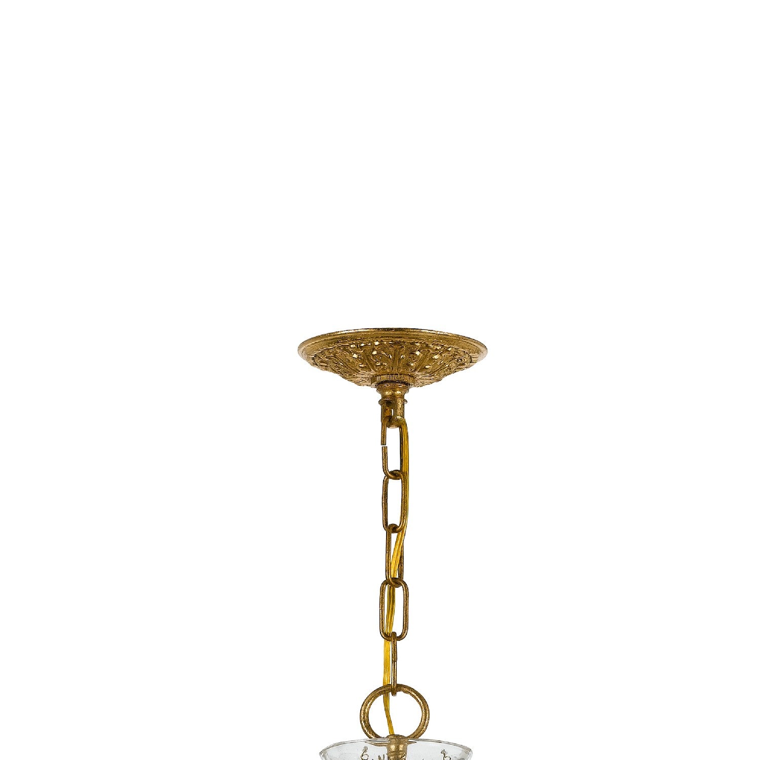 Crystorama - 4454-GA-CL-MWP - Four Light Mini Chandelier - Filmore - Antique Gold