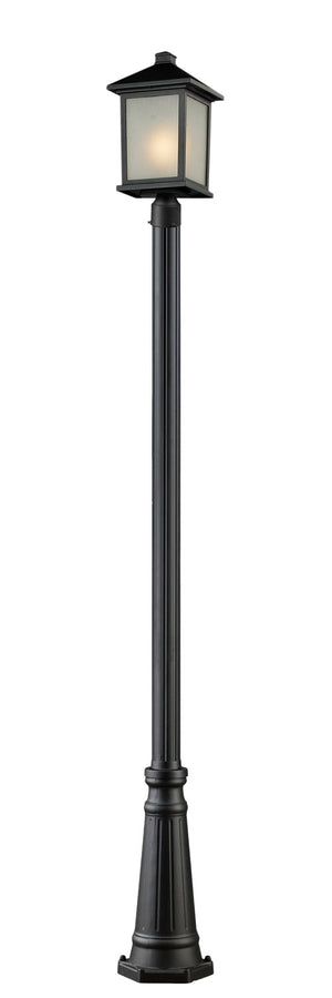 Z-Lite - 507PHB-519P-BK - One Light Outdoor Post Mounted Fixture - Holbrook - Black