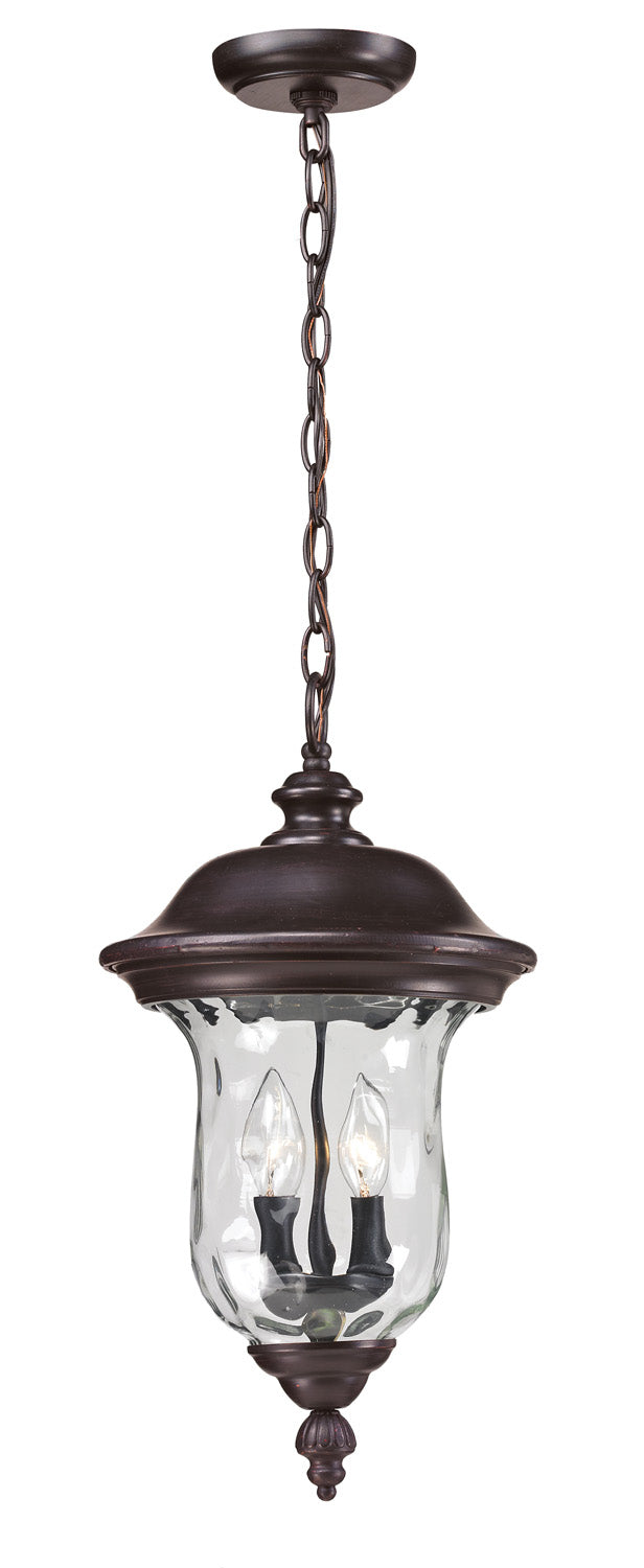 Z-Lite - 533CHM-RBRZ - Two Light Outdoor Chain Mount Ceiling Fixture - Armstrong - Bronze