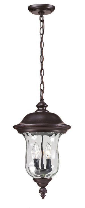 Z-Lite - 533CHM-RBRZ - Two Light Outdoor Chain Mount Ceiling Fixture - Armstrong - Bronze