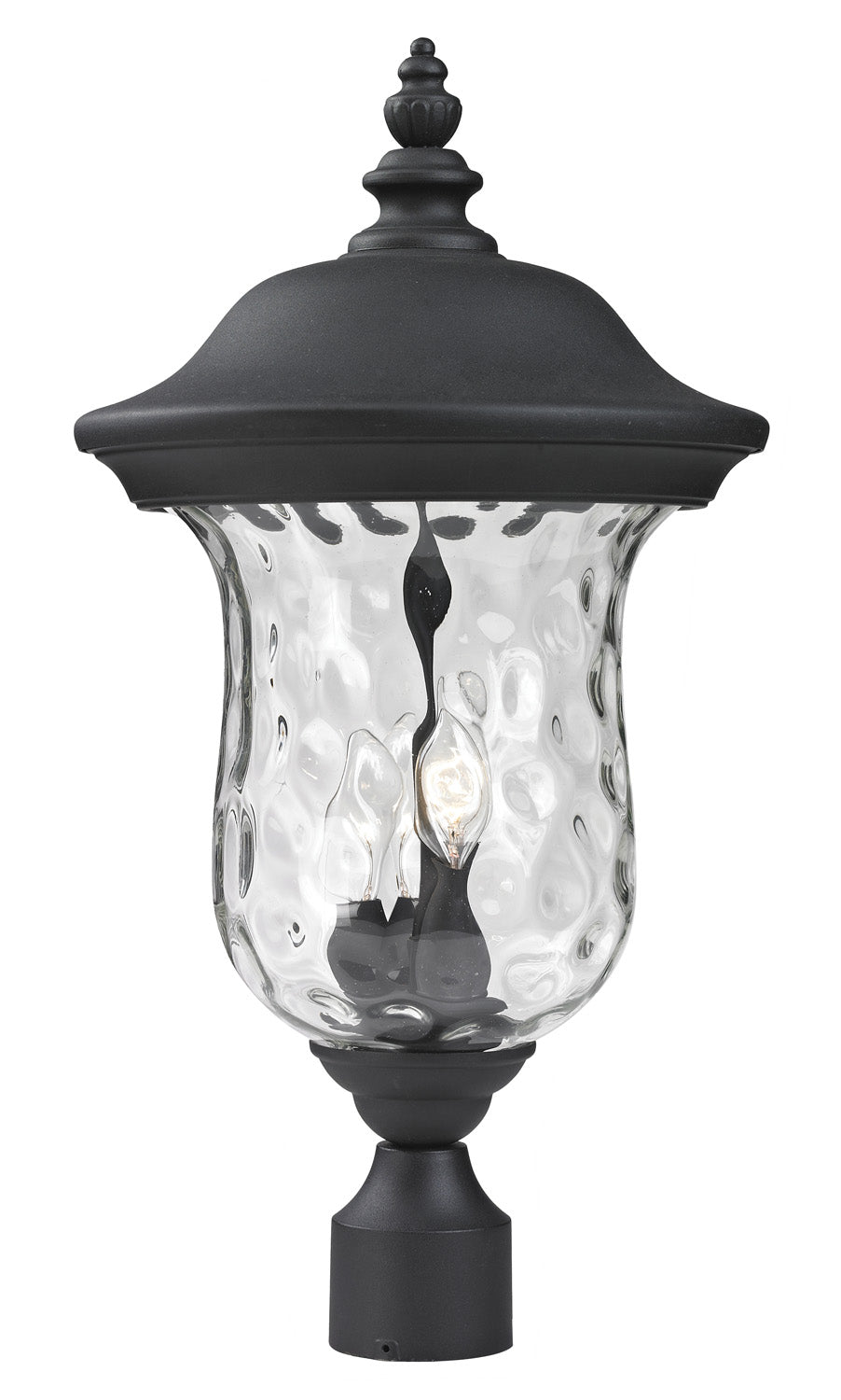Z-Lite - 533PHB-BK - Three Light Outdoor Post Mount Fixture - Armstrong - Black