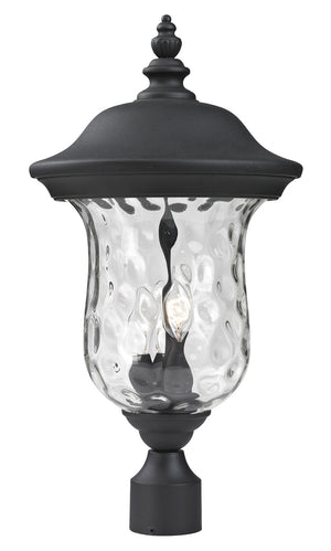 Z-Lite - 533PHB-BK - Three Light Outdoor Post Mount Fixture - Armstrong - Black