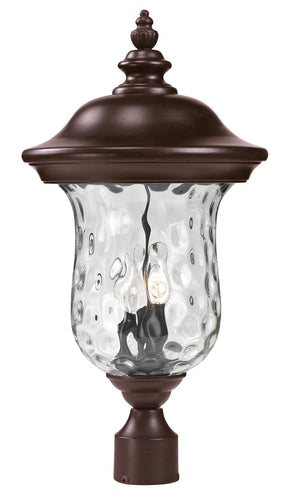 Z-Lite - 533PHB-RBRZ - Three Light Outdoor Post Mount Fixture - Armstrong - Bronze