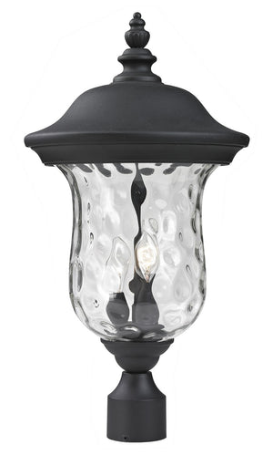 Z-Lite - 533PHM-BK - Two Light Outdoor Post Mount Fixture - Armstrong - Black