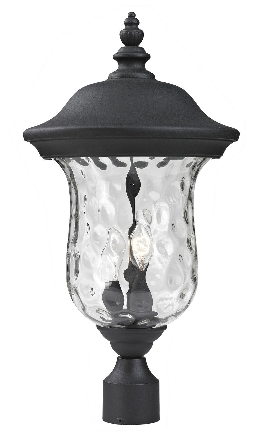 Z-Lite - 533PHM-BK - Two Light Outdoor Post Mount Fixture - Armstrong - Black