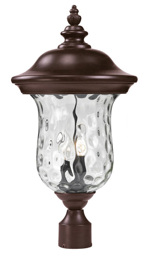Z-Lite - 533PHM-RBRZ - Two Light Outdoor Post Mount Fixture - Armstrong - Bronze