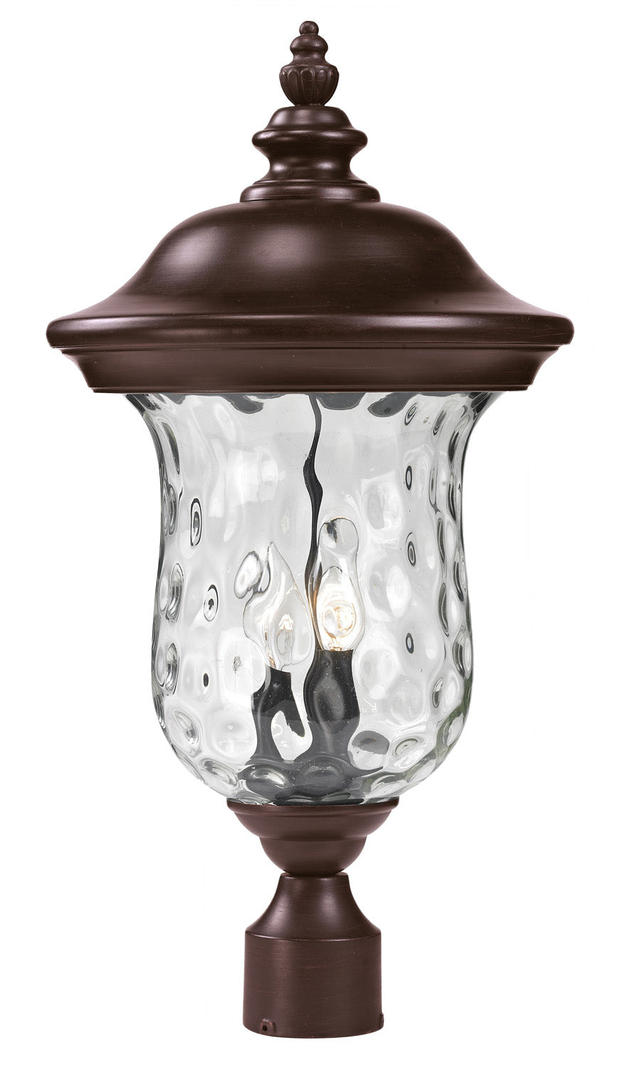Z-Lite - 533PHM-RBRZ - Two Light Outdoor Post Mount Fixture - Armstrong - Bronze