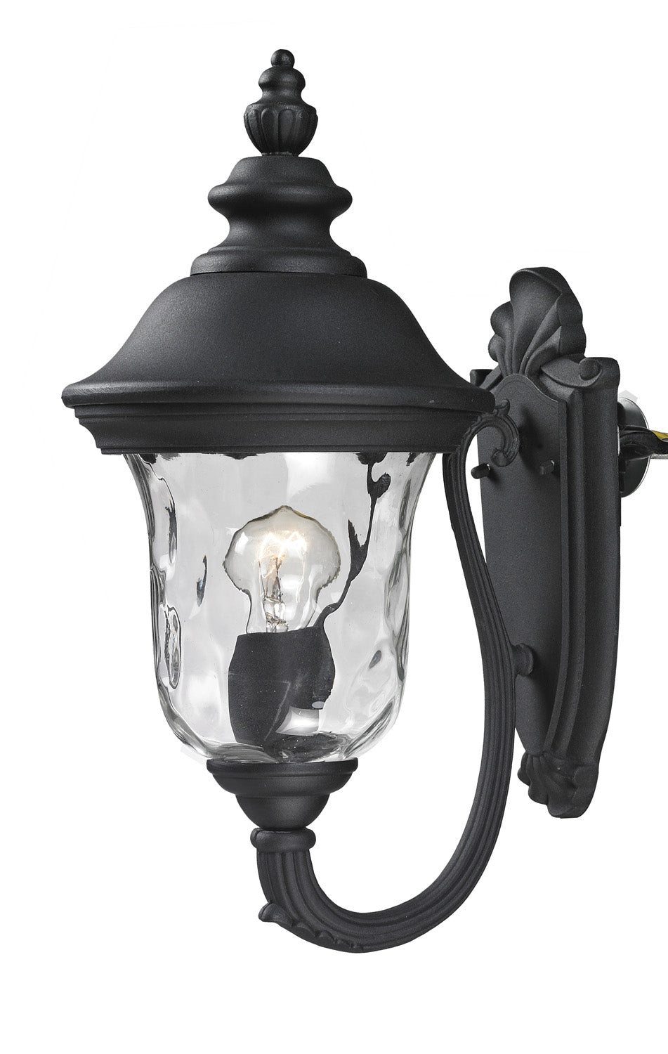 Z-Lite - 533S-BK - One Light Outdoor Wall Light - Armstrong - Black