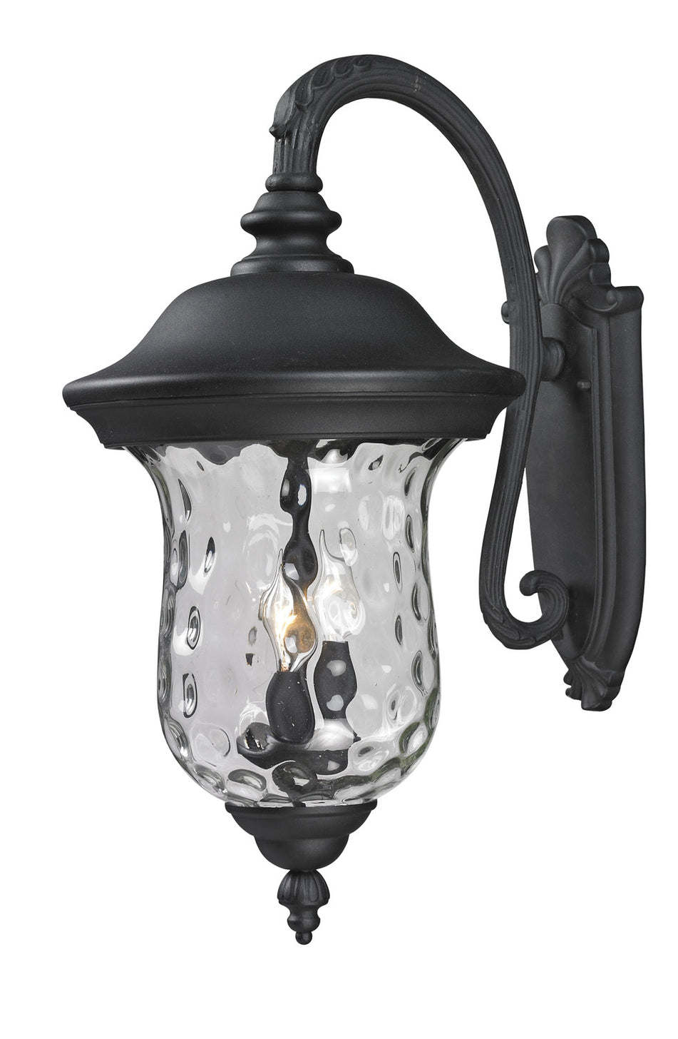 Z-Lite - 534B-BK - Three Light Outdoor Wall Light - Armstrong - Black