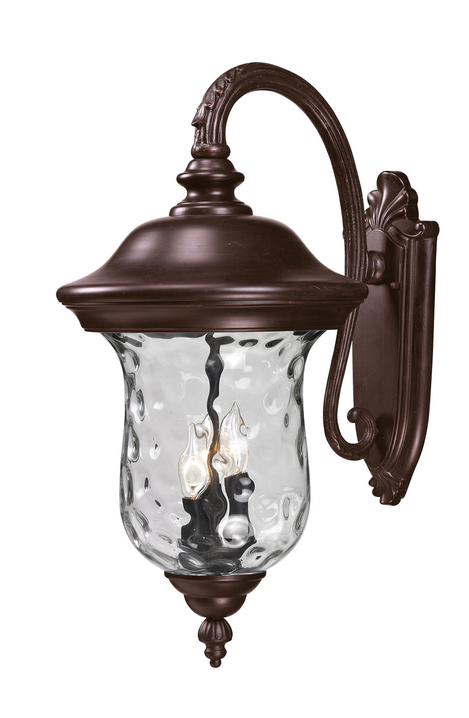 Z-Lite - 534B-RBRZ - Three Light Outdoor Wall Light - Armstrong - Bronze
