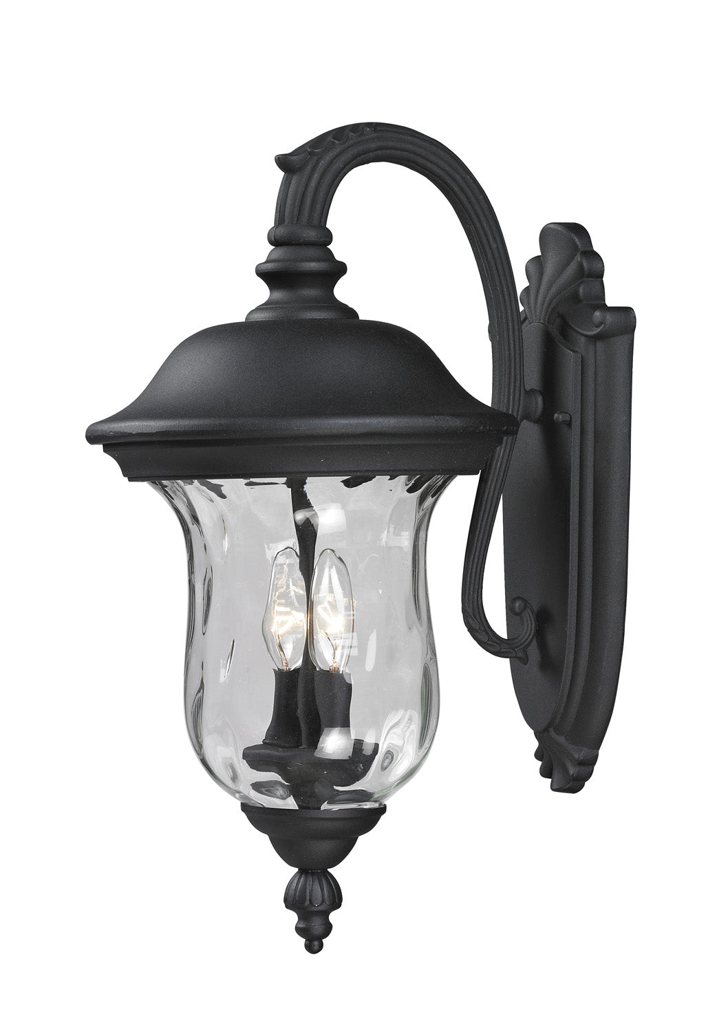 Z-Lite - 534M-BK - Two Light Outdoor Wall Sconce - Armstrong - Black
