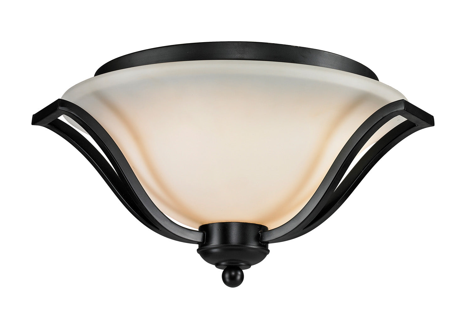 Z-Lite - 702F3-BRZ - Three Light Flush Mount - Lagoon - Bronze