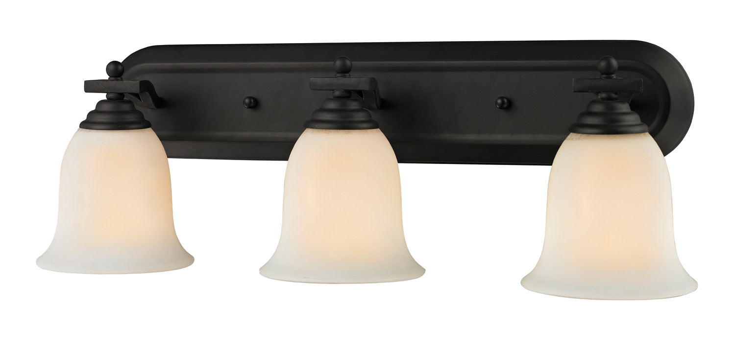 Z-Lite - 703-3V-MB - Three Light Vanity - Lagoon - Matte Black