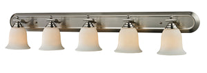 Z-Lite - 704-5V-BN - Five Light Vanity - Lagoon - Brushed Nickel