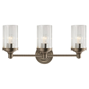 Visual Comfort Signature - AH 2202AN-CG - Three Light Wall Sconce - Ava - Antique Nickel