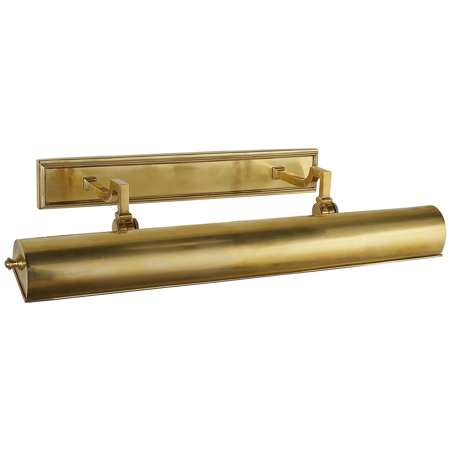 Visual Comfort Signature - AH 2703NB - Two Light Picture Light - Dean Picture Light - Natural Brass