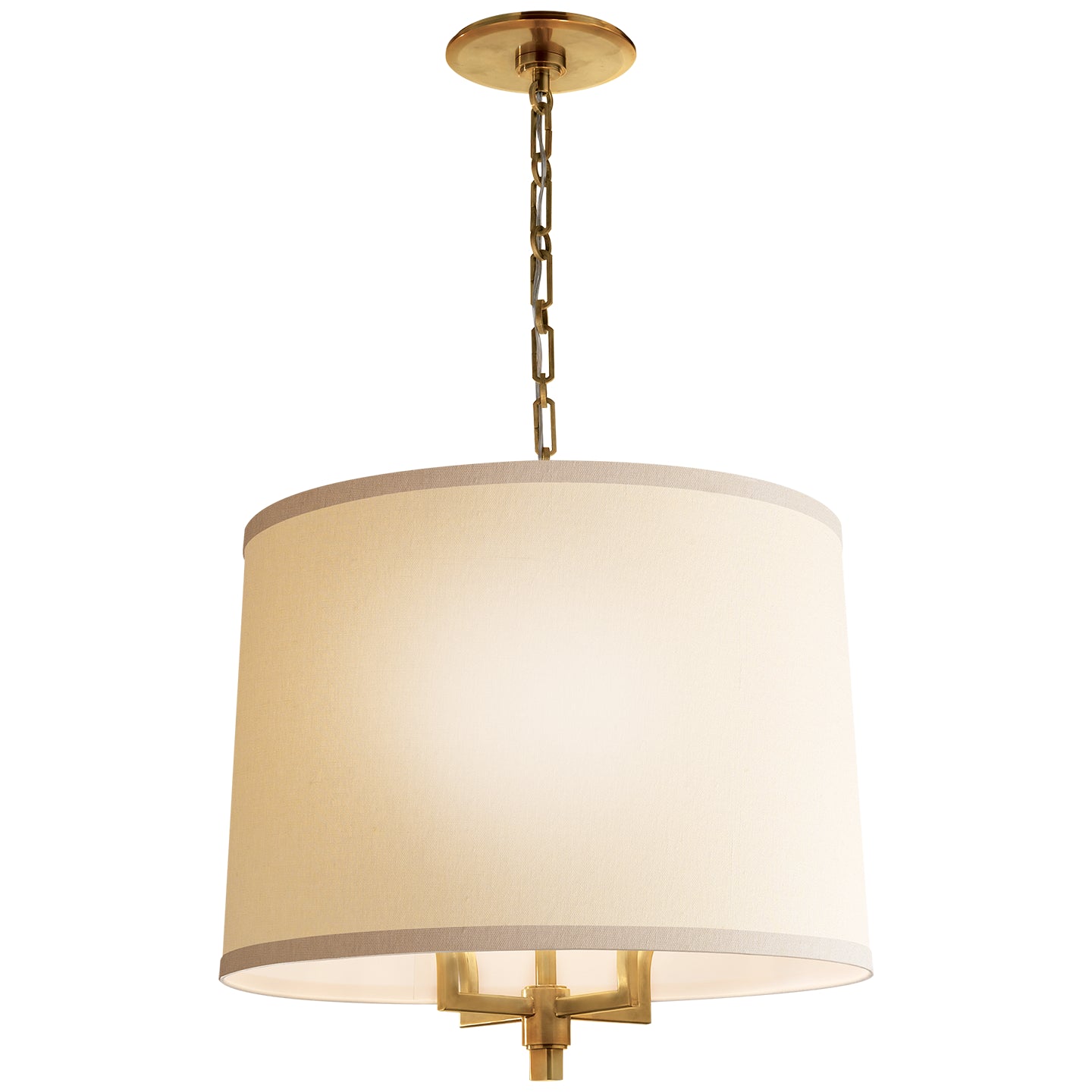 Visual Comfort Signature - BBL 5030SB-L - Four Light Pendant - Westport - Soft Brass