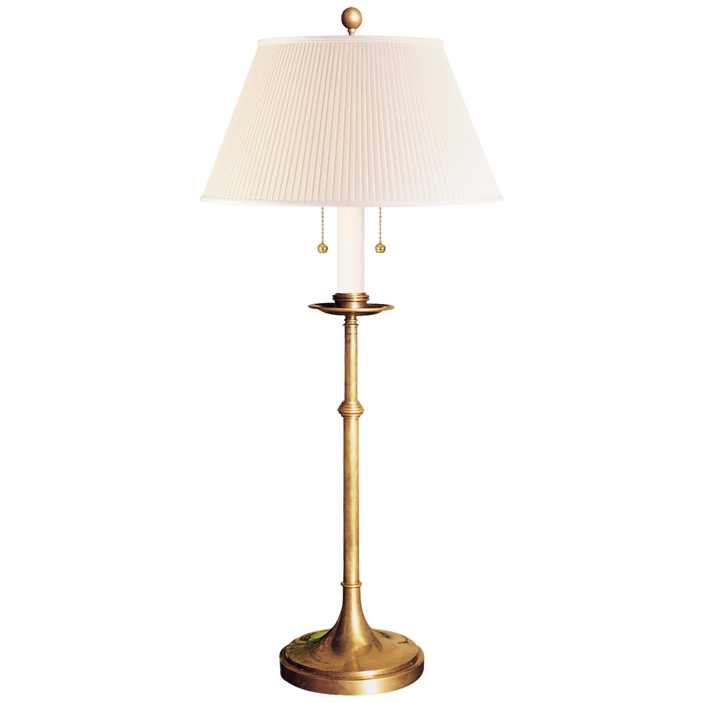 Visual Comfort Signature - CHA 8188AB-S - Two Light Table Lamp - Dorchester - Antique-Burnished Brass