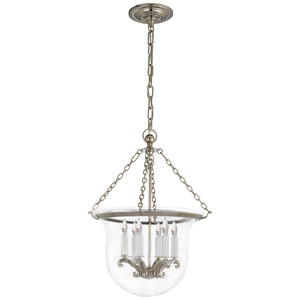 Visual Comfort Signature - CHC 2117PN - Six Light Lantern - Country Bell Jar - Polished Nickel