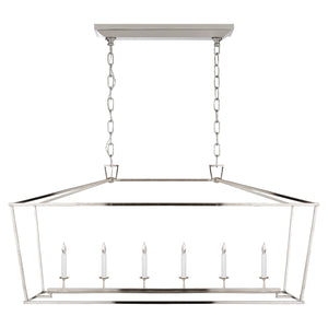 Visual Comfort Signature - CHC 2166PN - Six Light Lantern - Darlana - Polished Nickel