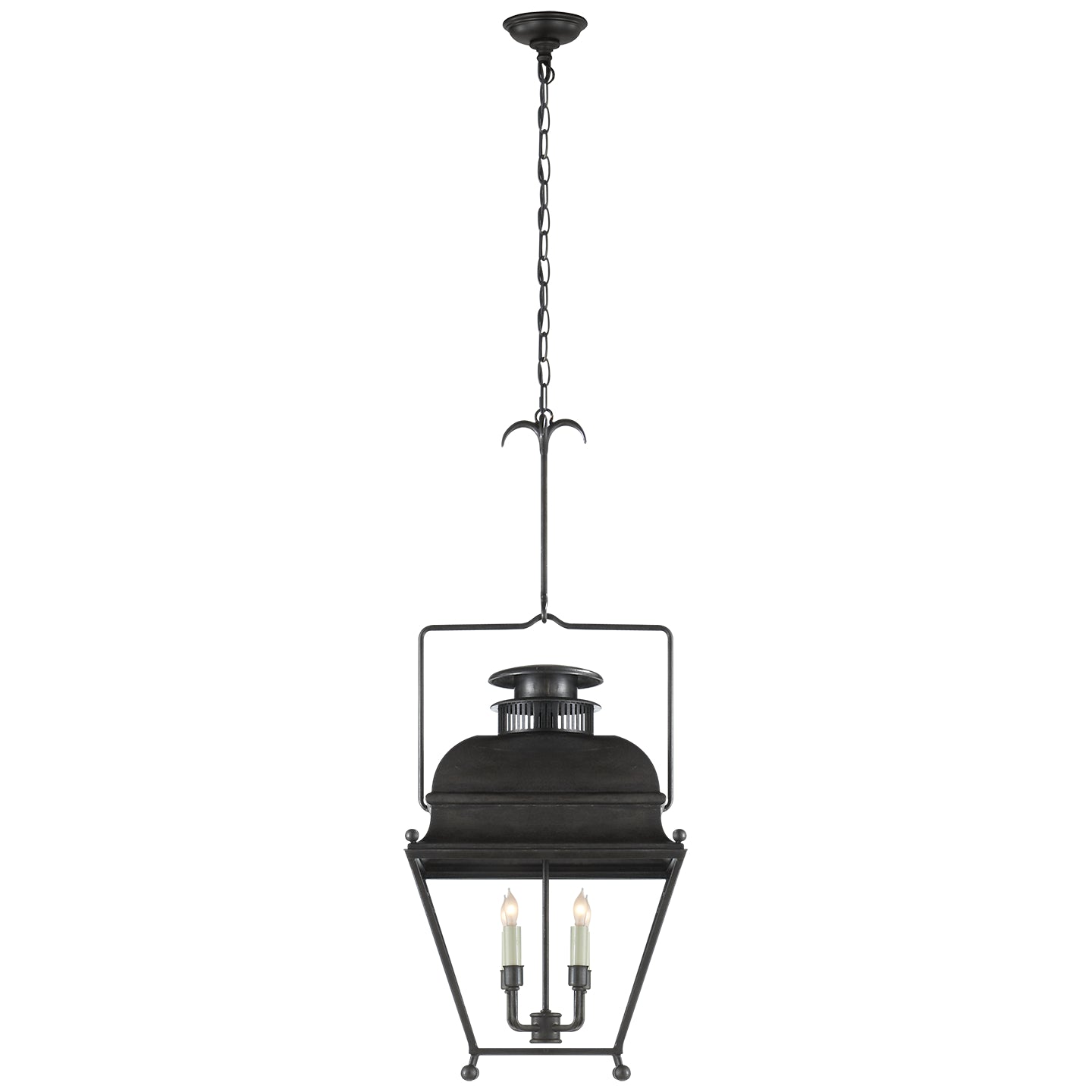 Visual Comfort Signature - CHC 2215AI - Four Light Lantern - Holborn - Aged Iron