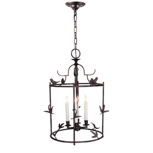 Visual Comfort Signature - CHC 3108R - Four Light Lantern - Diego - Hand Painted Rust Finish