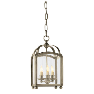 Visual Comfort Signature - CHC 3420AN - Three Light Lantern - Arch Top - Antique Nickel