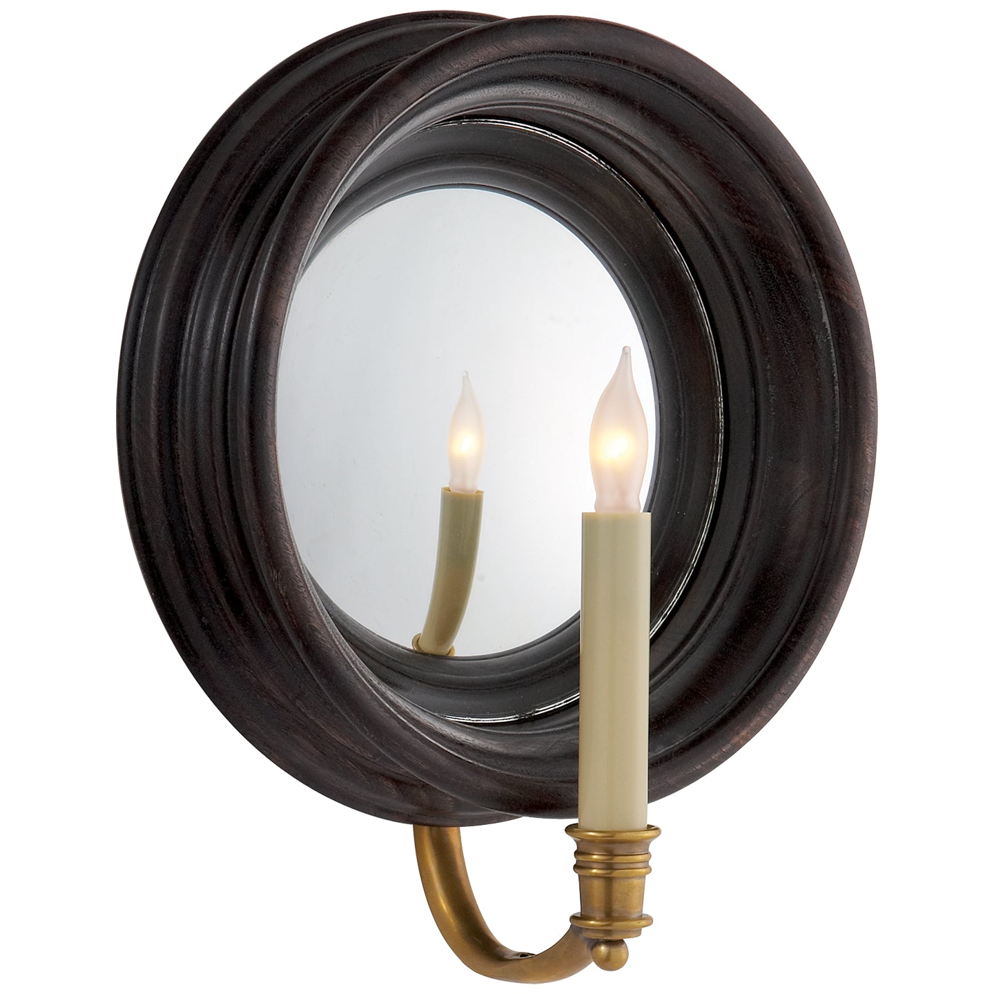 Visual Comfort Signature - CHD 1186TB - One Light Wall Sconce - Chelsea Reflection - Tudor Brown Stain