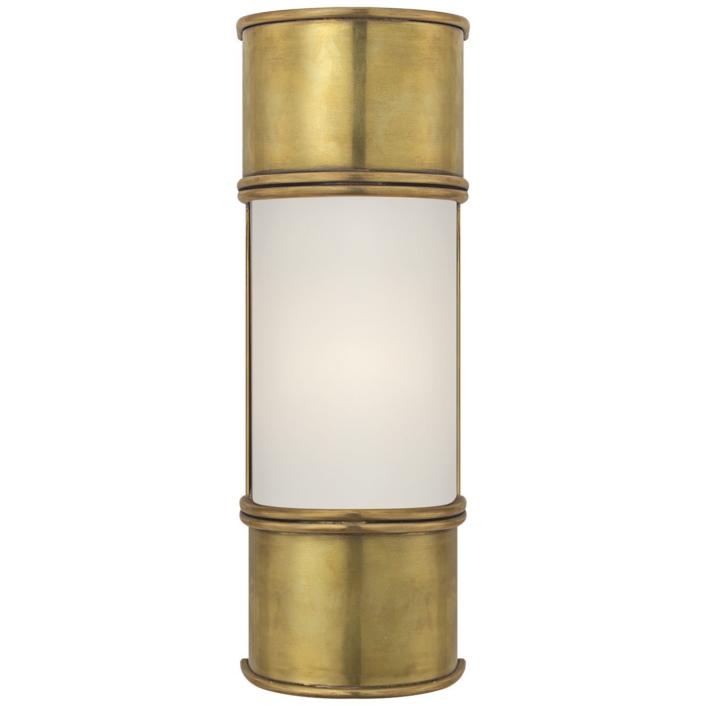 Visual Comfort Signature - CHD 1551AB-FG - One Light Bath Sconce - Oxford - Antique-Burnished Brass