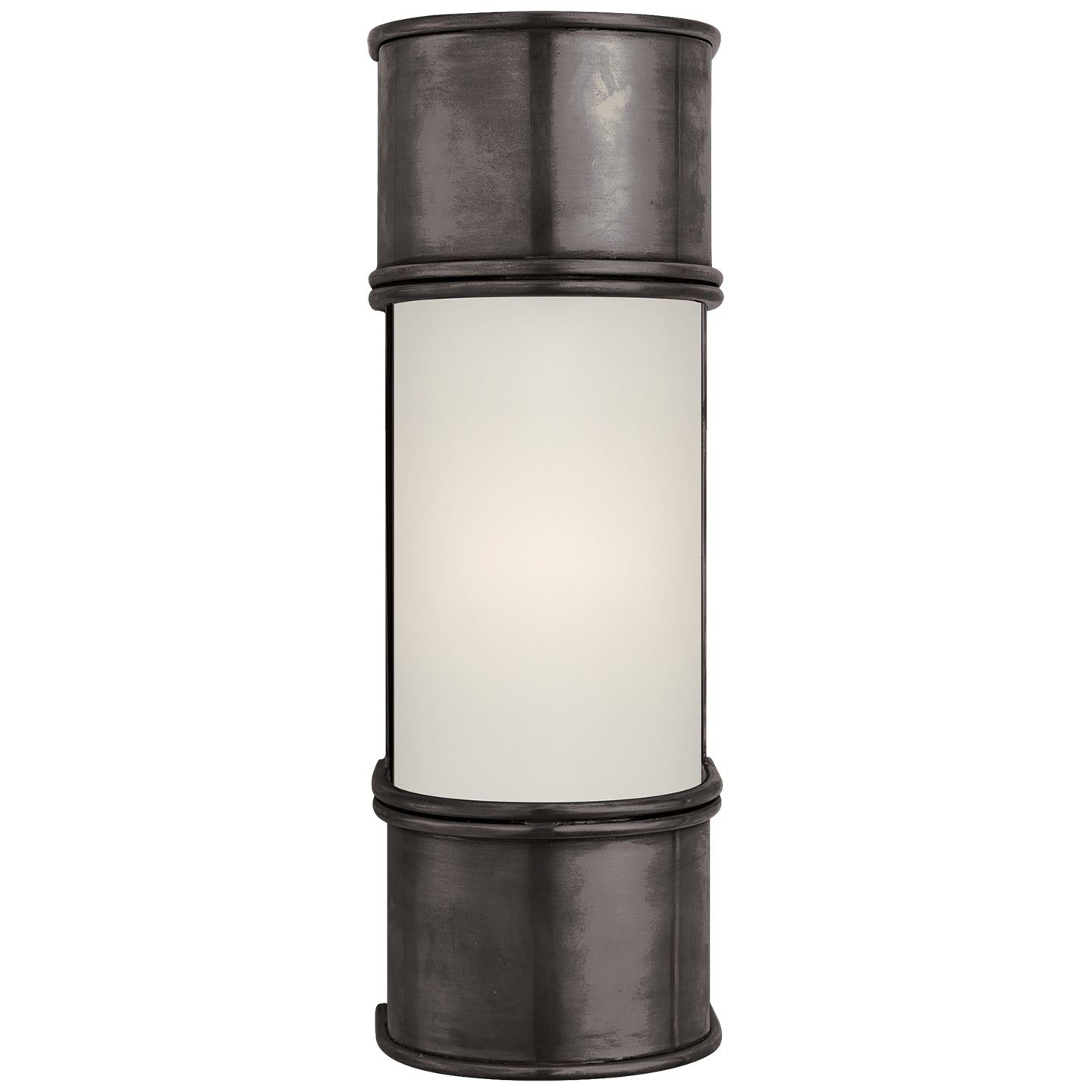 Visual Comfort Signature - CHD 1551BZ-FG - One Light Bath Sconce - Oxford - Bronze