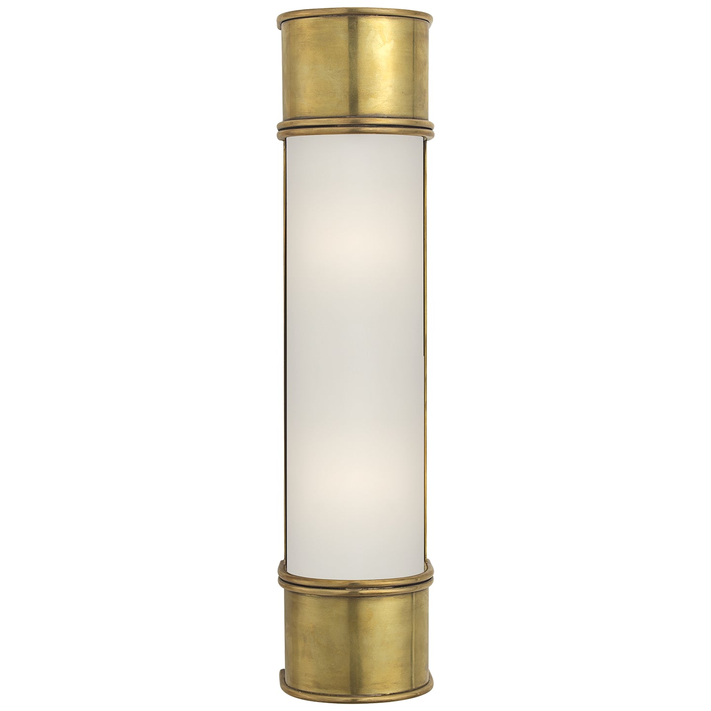 Visual Comfort Signature - CHD 1552AB-FG - Two Light Bath Sconce - Oxford - Antique-Burnished Brass