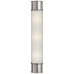 Visual Comfort Signature - CHD 1553CH-FG - Three Light Bath Sconce - Oxford - Chrome