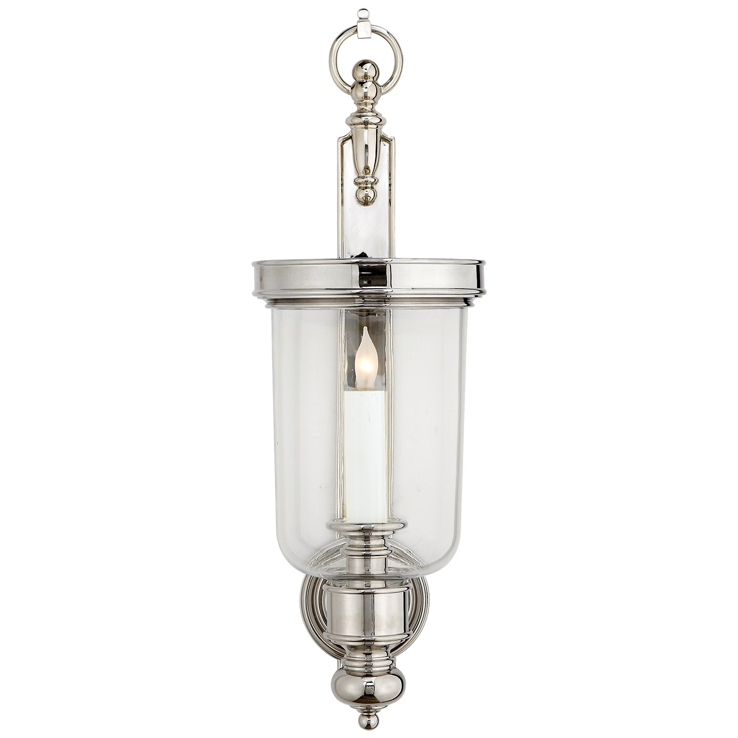 Visual Comfort Signature - CHD 2102PN - One Light Wall Sconce - Georgian - Polished Nickel