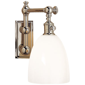 Visual Comfort Signature - CHD 2153PN-WG - One Light Wall Sconce - Pimlico - Polished Nickel