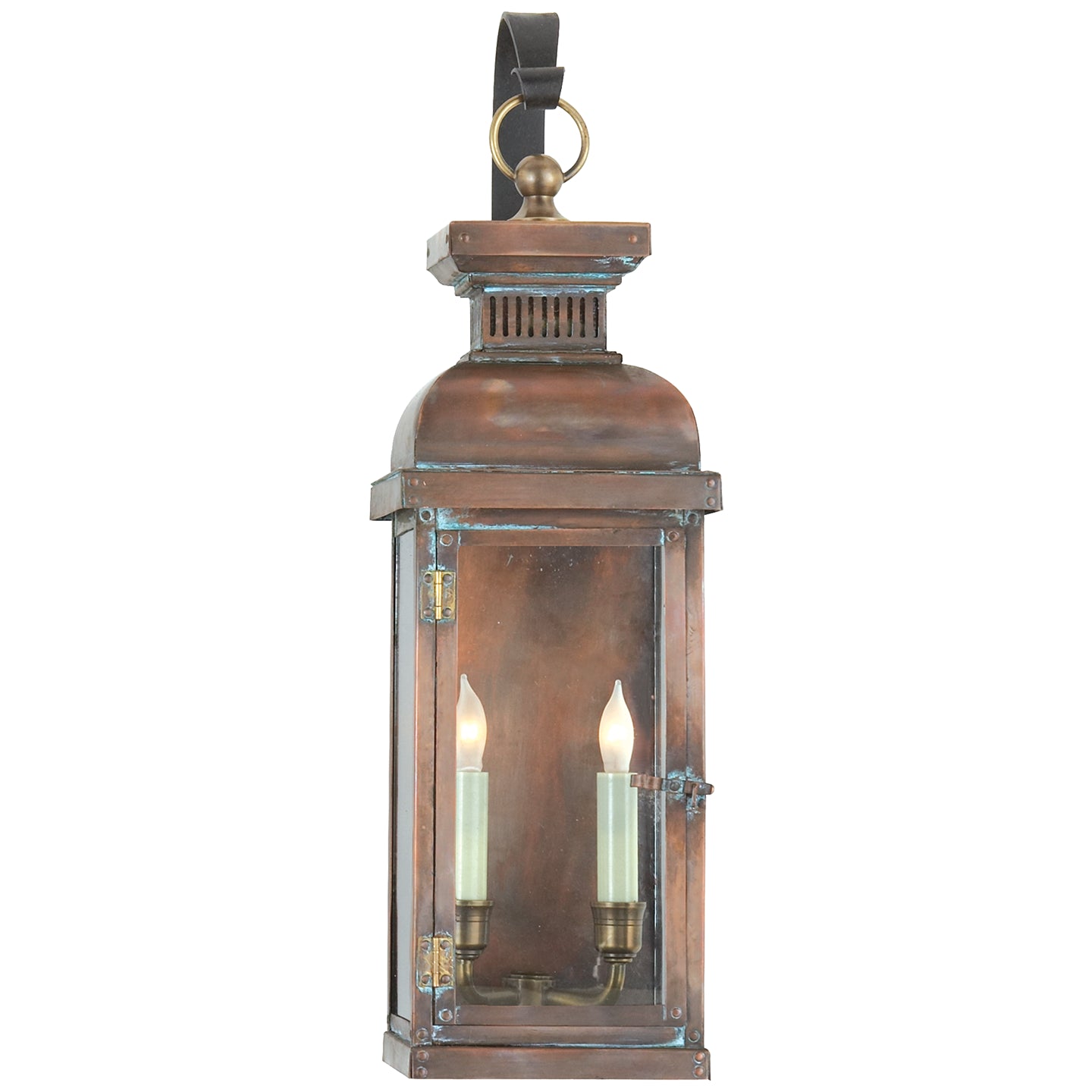 Visual Comfort Signature - CHO 2064NC - Two Light Wall Lantern - Suffork - Natural Copper