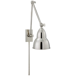 Visual Comfort Signature - S 2602PN - LED Wall Sconce - French Library2 - Polished Nickel