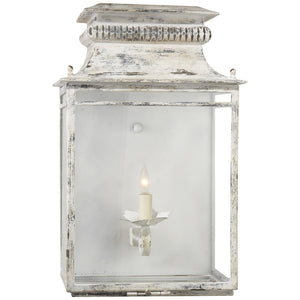 Visual Comfort Signature - SK 2301OW - One Light Wall Sconce - Flea Market Lantern - Old White