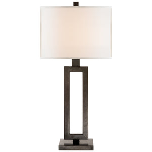 Visual Comfort Signature - SK 3208AI-L - One Light Table Lamp - Mod - Aged Iron