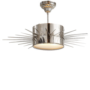 Visual Comfort Signature - SK 5202PN - Two Light Semi Flush Mount - Soleil - Polished Nickel