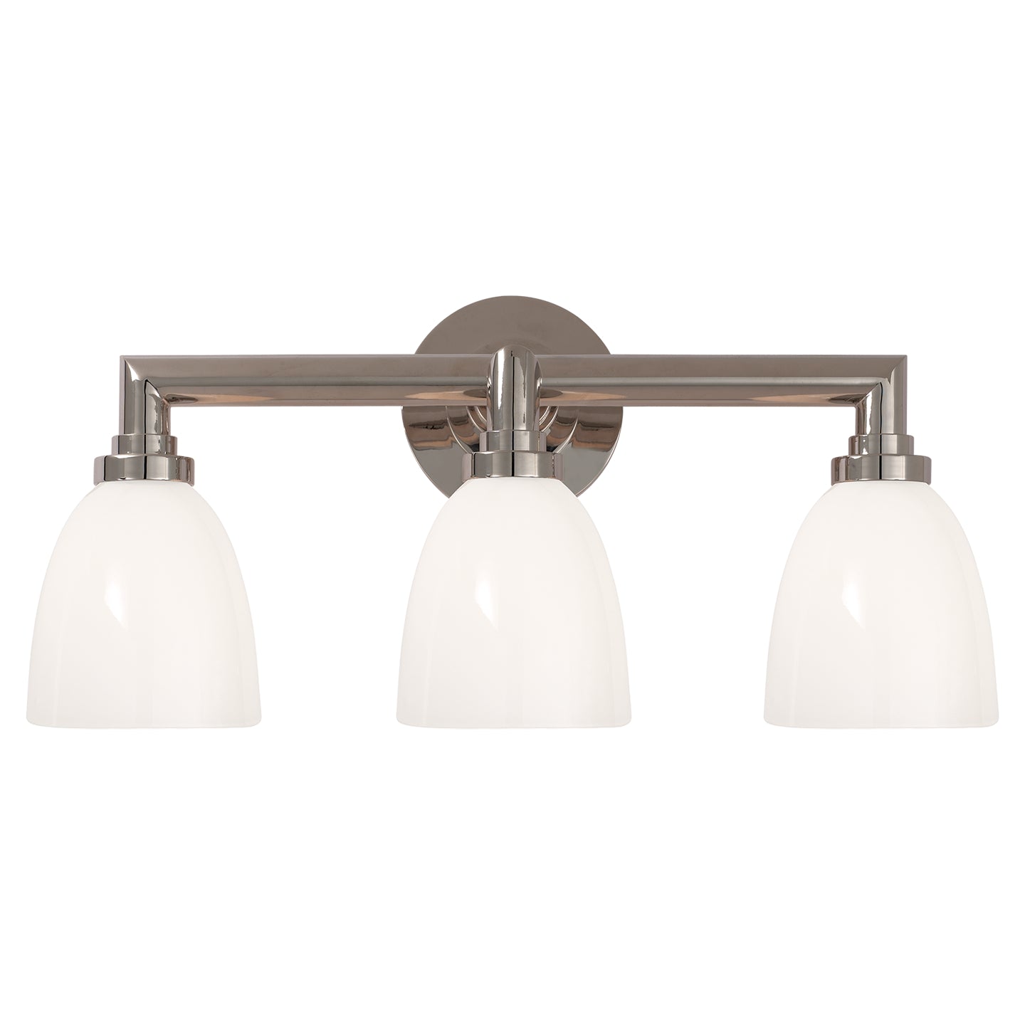 Visual Comfort Signature - SL 2843CH-WG - Three Light Bath Sconce - Wilton - Chrome