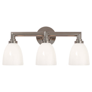 Visual Comfort Signature - SL 2843CH-WG - Three Light Bath Sconce - Wilton - Chrome