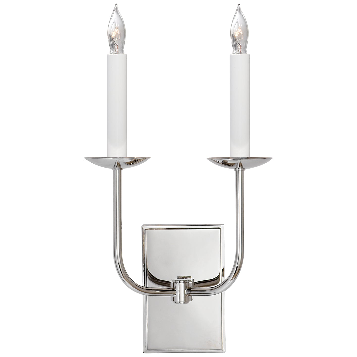 Visual Comfort Signature - SL 2861PN - Two Light Wall Sconce - TT - Polished Nickel