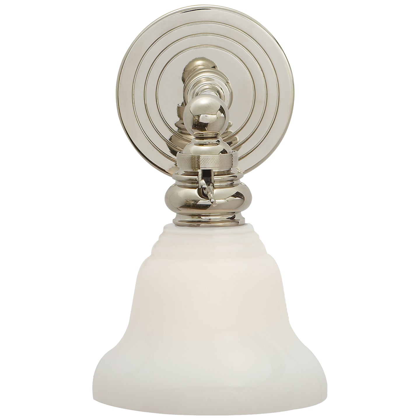 Visual Comfort Signature - SL 2931PN/SLEG-WG - One Light Wall Sconce - Boston - Polished Nickel