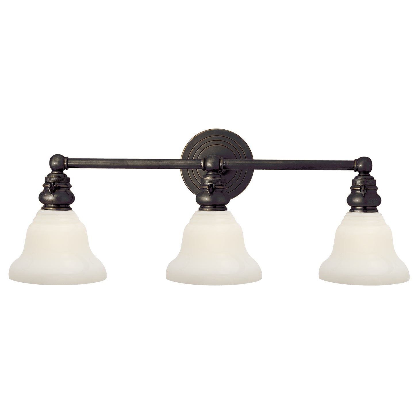 Visual Comfort Signature - SL 2933BZ/SLEG-WG - Three Light Wall Sconce - Boston - Bronze