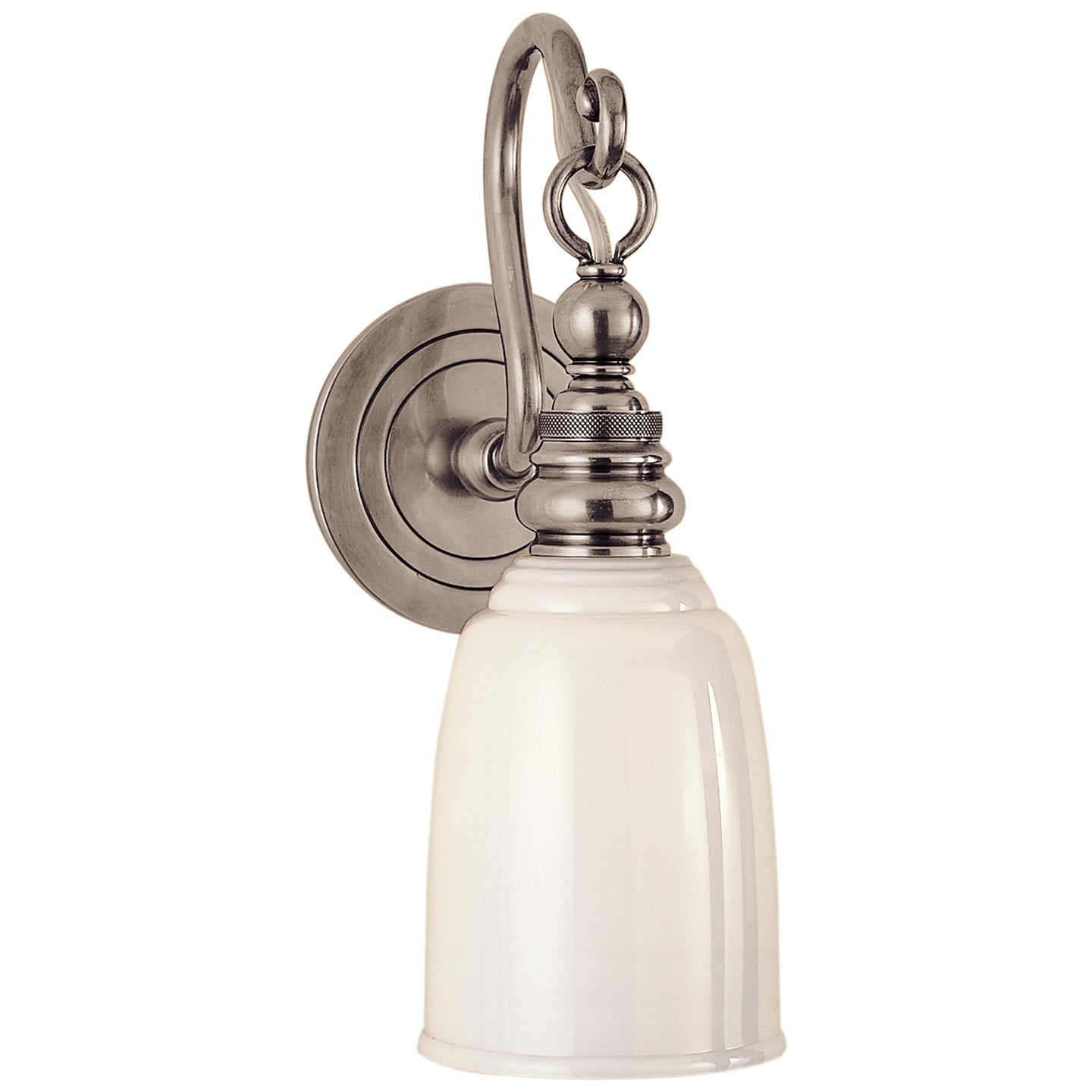 Visual Comfort Signature - SL 2934AN-WG - One Light Wall Sconce - Boston - Antique Nickel