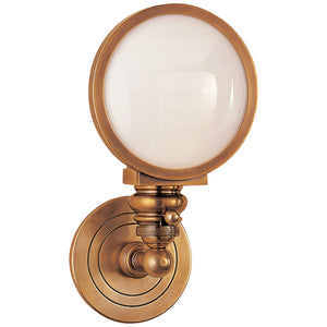 Visual Comfort Signature - SL 2935HAB-WG - One Light Wall Sconce - Boston - Hand-Rubbed Antique Brass